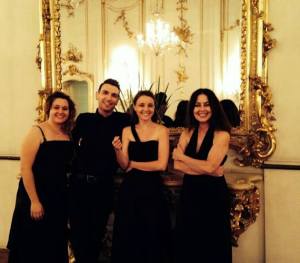 Adria Harp Quartet in Kromeriz(1)